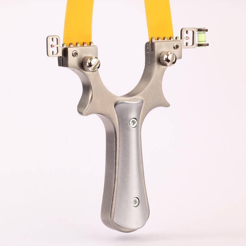 Stainless steel outdoor flat skin free to avoid slingshot fiber fiber aiming straight board slingshot precision outdoor slingshot star god