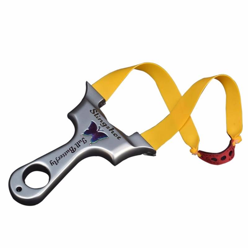 high-precision butterfly d'arms, undercut flat-skin slingshots, stainless steel