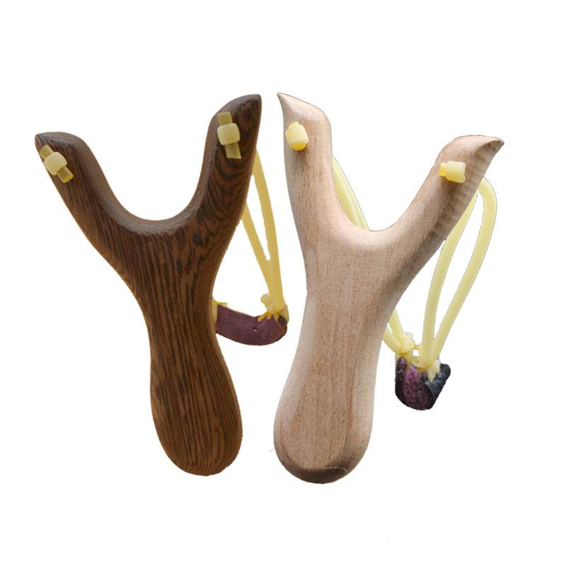 Children's slingshot toy solid wood traditional adult outdoor parent -child competitive spo -wood forks recalling feelings when they were young