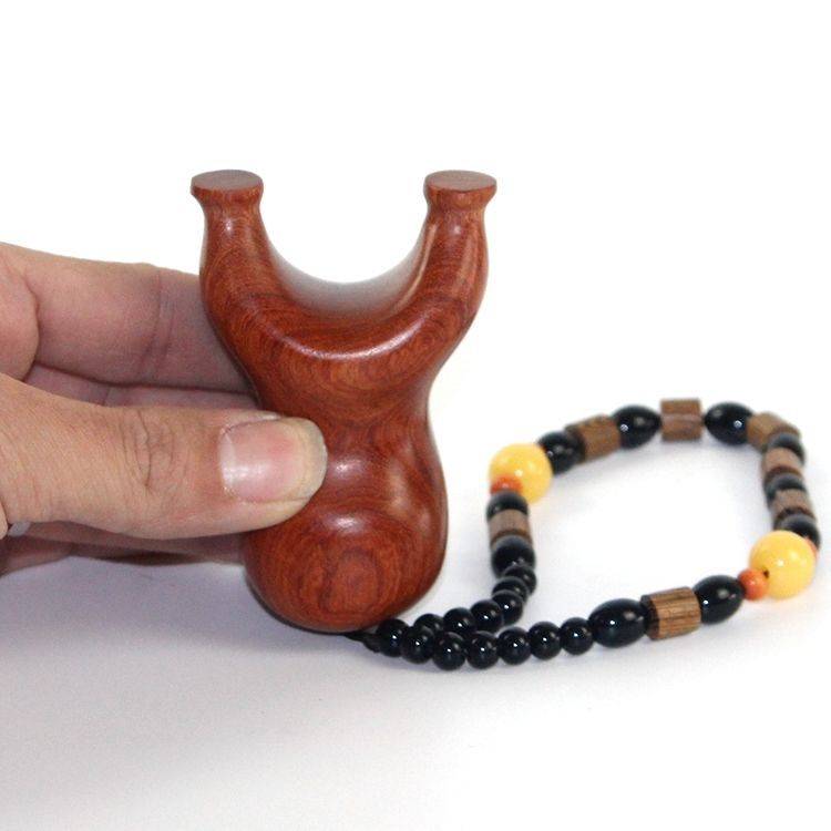 Flat Wooden Bow Bolk Palm in the Palm of Palm Palm of Bao Shi Wooden Bow Wooden Poor Pure Handmade Flying Flying Tiger Fork Wood