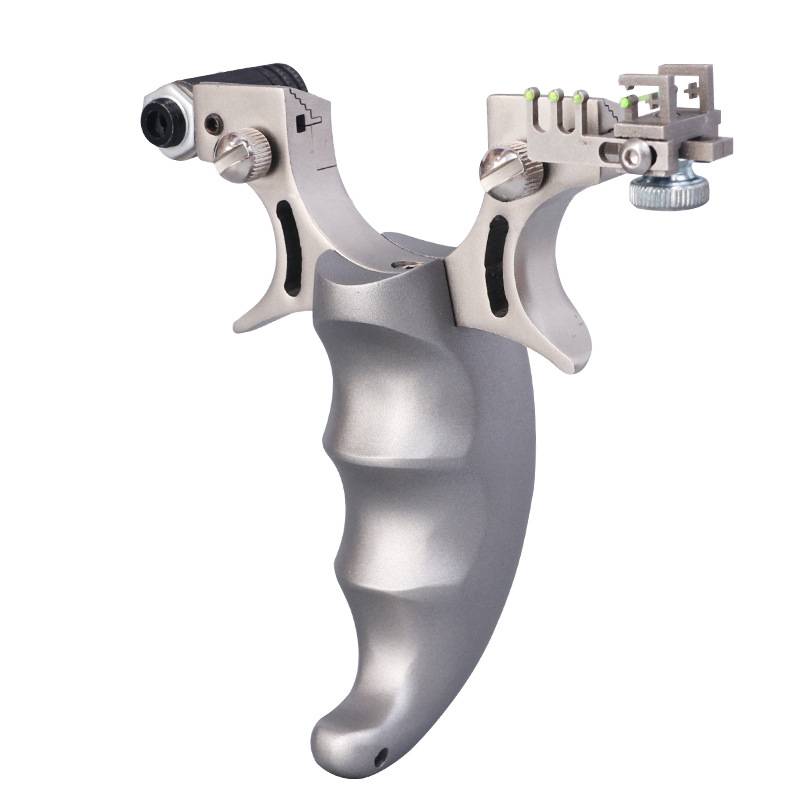 New model lock phoenix contest special slingshot positive T product high -precision titanium alloy bow infrared large power flat rubber band