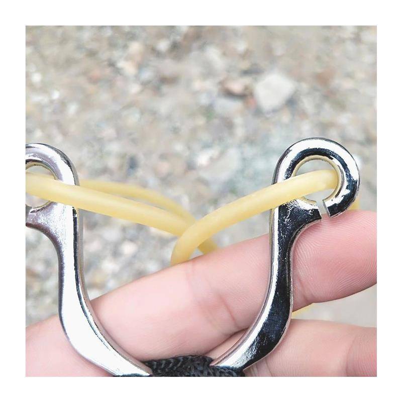 Rubber gluten slingshot rejection rod gun traditional slingshot 1745 round skin tendons high precision and accurate powerful high -pressure device hemapper