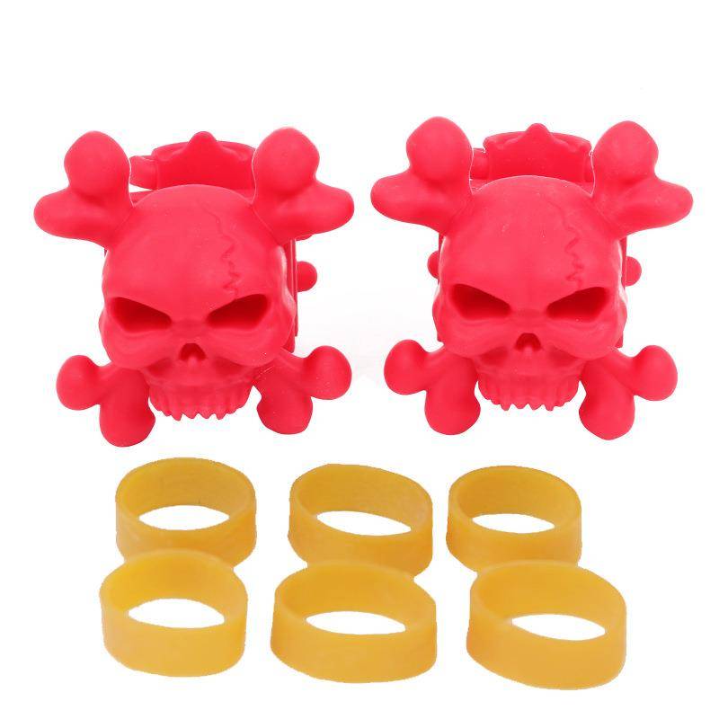New skull shock absorption rubber material bow tablet outdoor bow and archery equipment composite pulley bow accessories