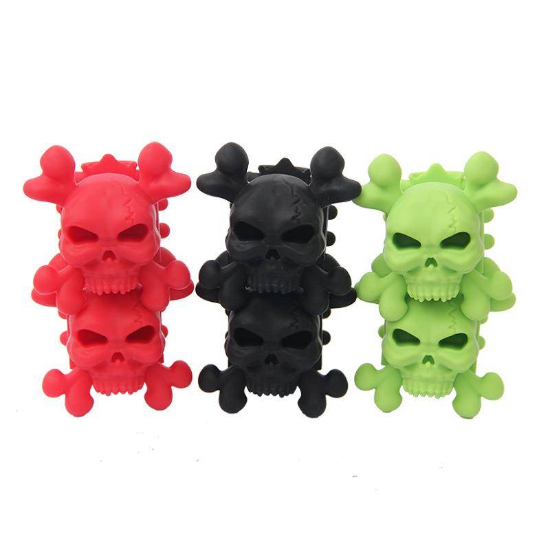 New skull shock absorption rubber material bow tablet outdoor bow and archery equipment composite pulley bow accessories