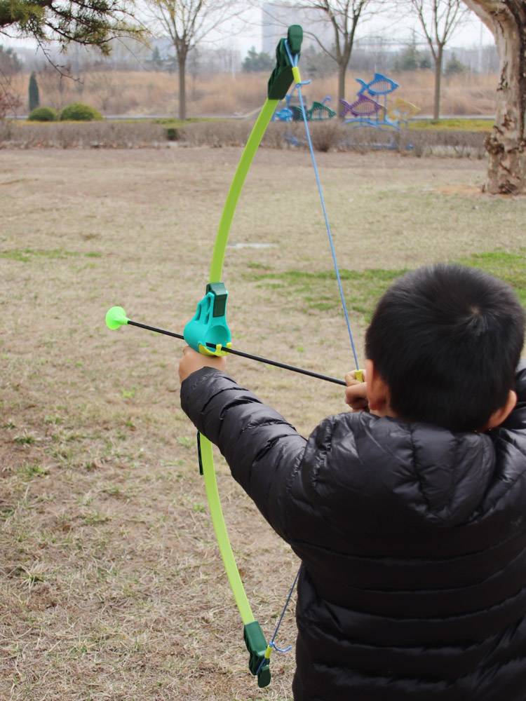 Bow arrow children's toy suction cup suction arrow set young anti -curved bow professional indoor outdoor sports archery men and girls
