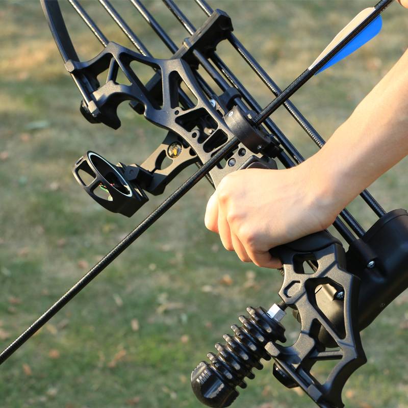 Huwairen anti -song bow and arrow shooting CS sports archery entrance set American archery bow and arrow toy composite bow
