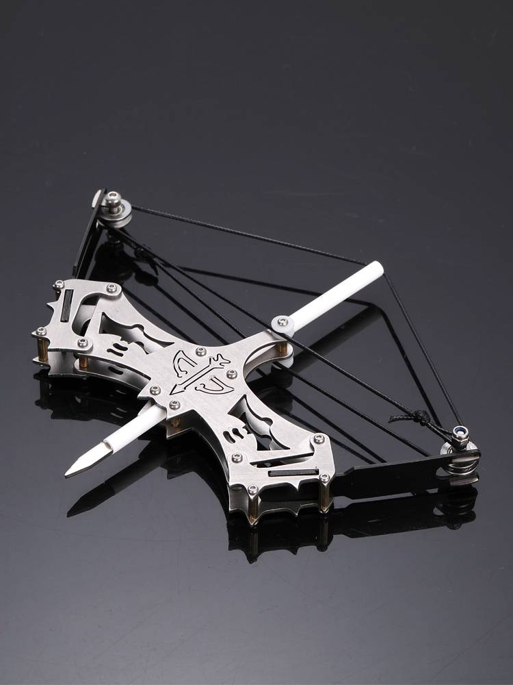 Stainless steel bow, arrow arrow, composite bow, arrow bow, arrow, bow arrow reverse bow arrow weapon small bow shooting composite bow SS