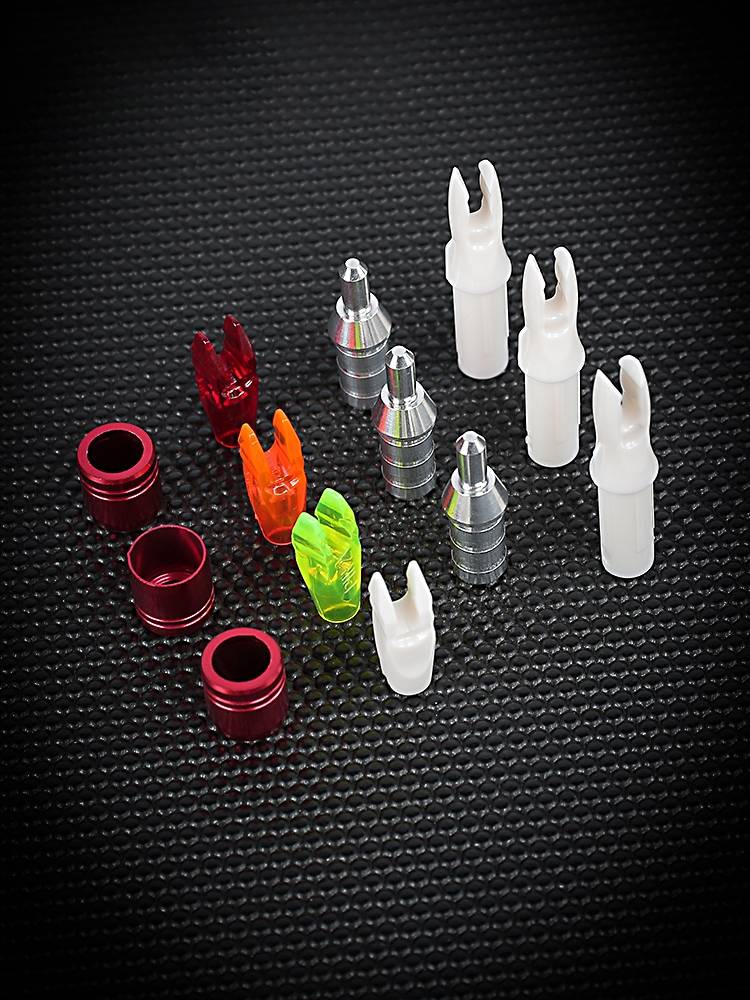 High-quality tail arrow tails, complex back-to-back, traditional tail-bowl rods