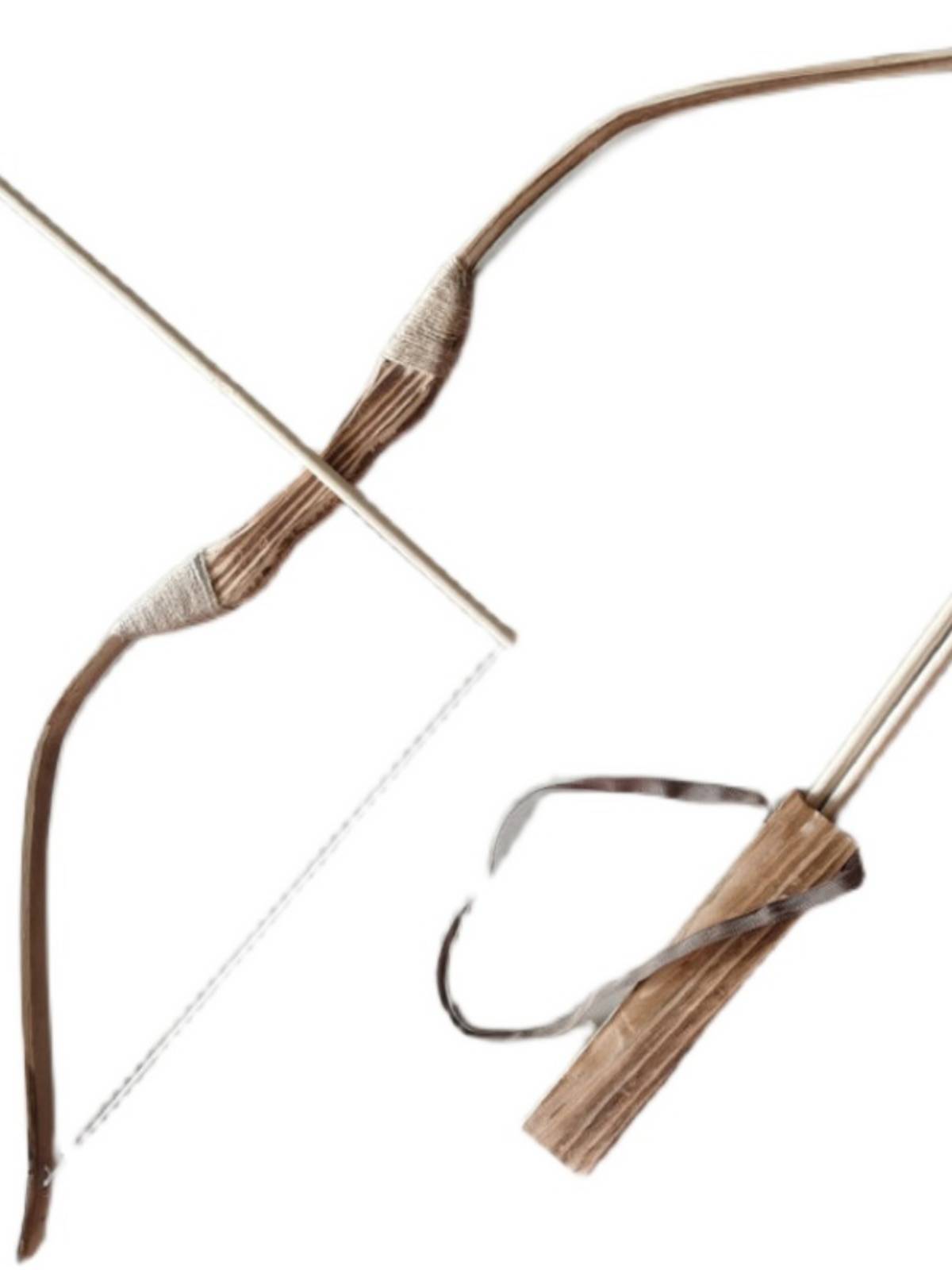 THE PERFORMANCE TOOLS FOR THE ADULT STAGE COS TRADITIONAL BAMBOO AND ARCHERY COSTUMES FOR CHILDREN'S BOWS AND ARROWS
