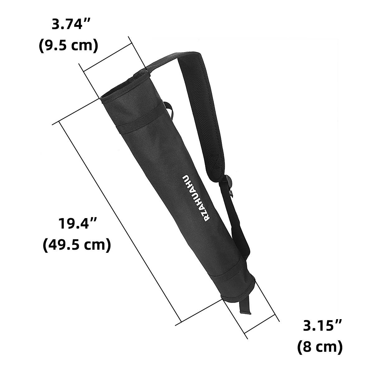 Archery equipment Cross -border competitive shoulder back waist bag cylinder multi -function tactics multi -functional arrow outdoor archery bag
