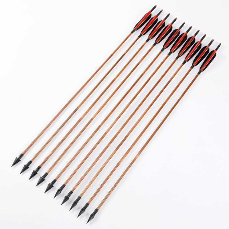 Bow, arrow, arrow anti -curvature bow compound bow traditional bow exercise arrow glass fiber, wood arrow bamboo arrow carbon arrow full box