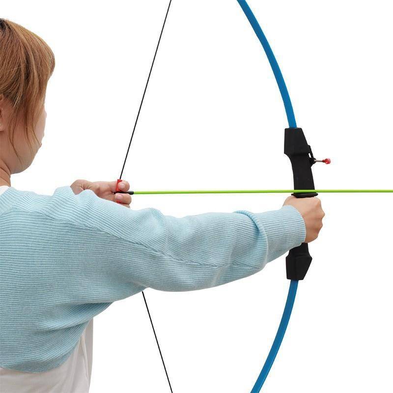 Factory spot Children's anti -curved bow and arrow youth entertainment equipment outdoor archery suction cup suite set