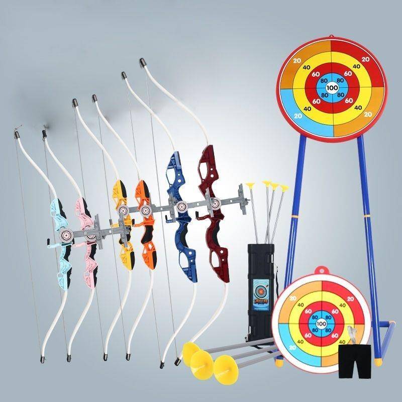 Children's Bow, Arrow toy Set Getting Start Shooting Crossbow Crossbolta target A full set of professional suction cup users outside sports boys