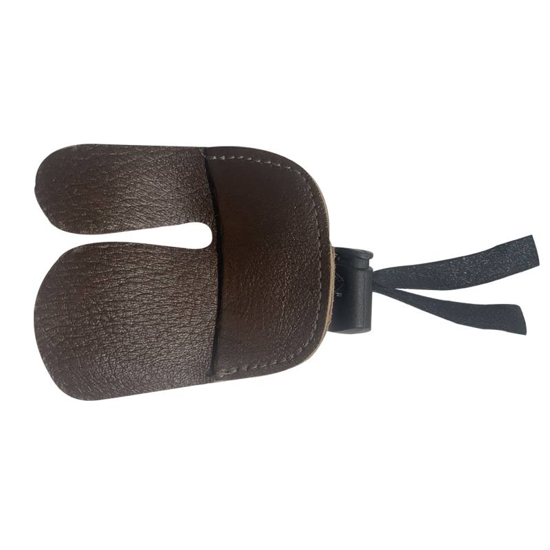 Three -finger kraft archery finger La Xuan leather thickened fingers pure leather bold archers Mediterranean beauty hunting