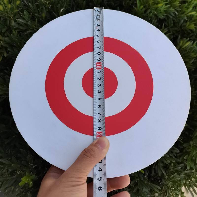 Factory directly supply outdoor round black and white EVA mobile arrow target shooting game entertainment offensive and defensive arrow monochrome dart target