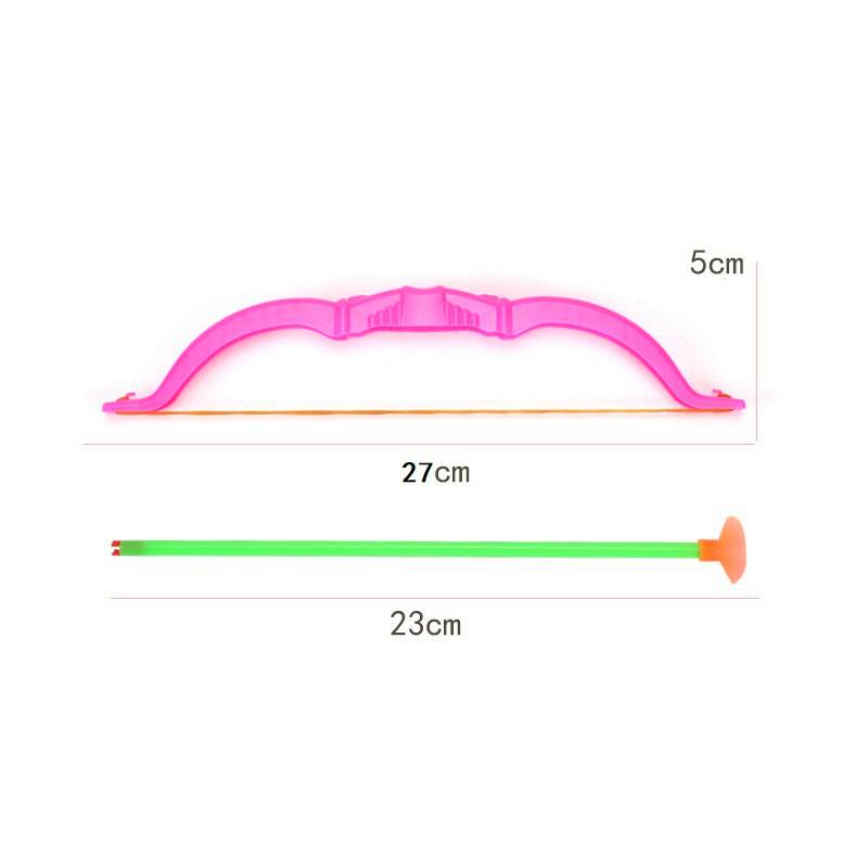 All kinds of kindergarten classmates awarded small gifts to push small gifts plastic bow and arrow children's floor stalls toys