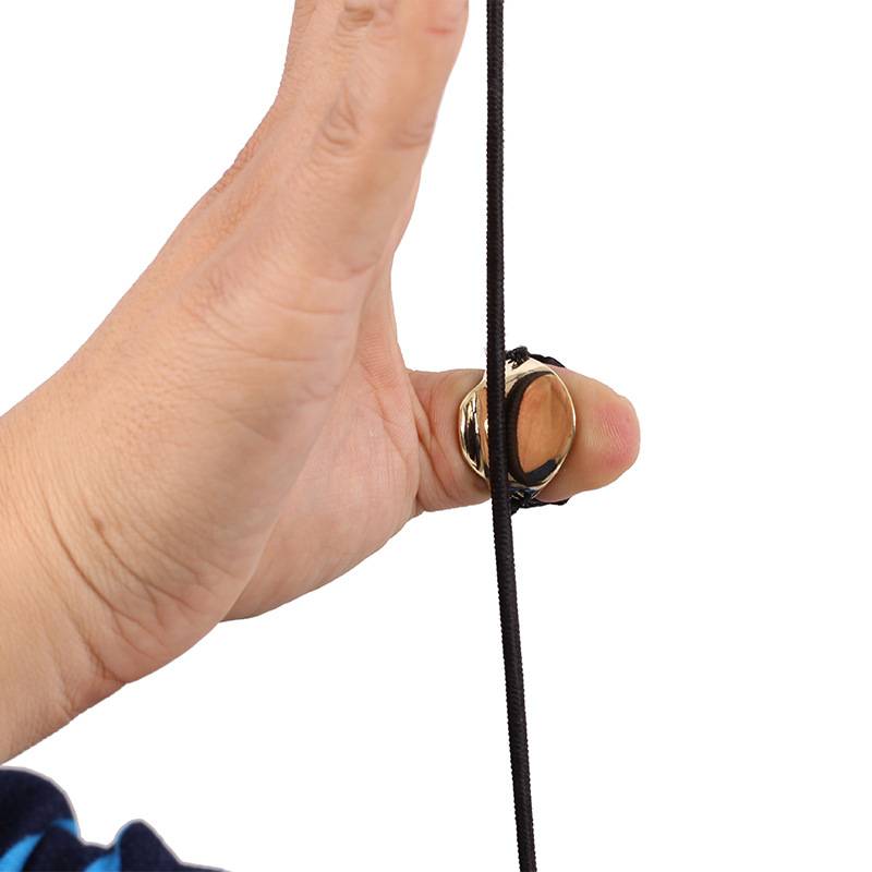 Archery Bronze Fingers Finger Traditional Revitalized Bow Arrow Archery Equipment Multi -Speed ​​Mongolian Finger Finger Spot