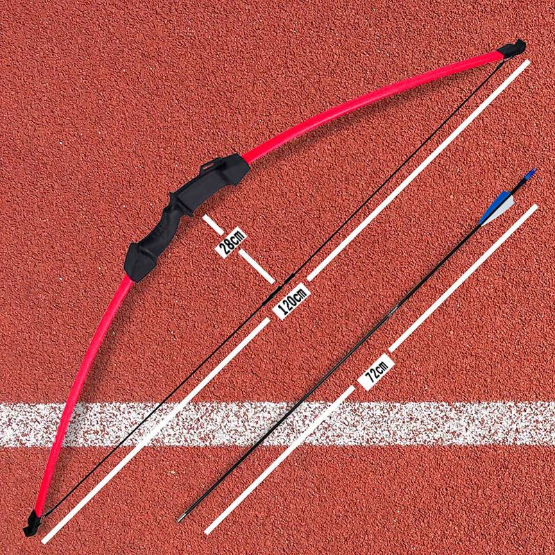 Bring a sight of children's bow and arrow set Boys' anti -curved bow shooting sports autumn travel set i indoor outdoor sports
