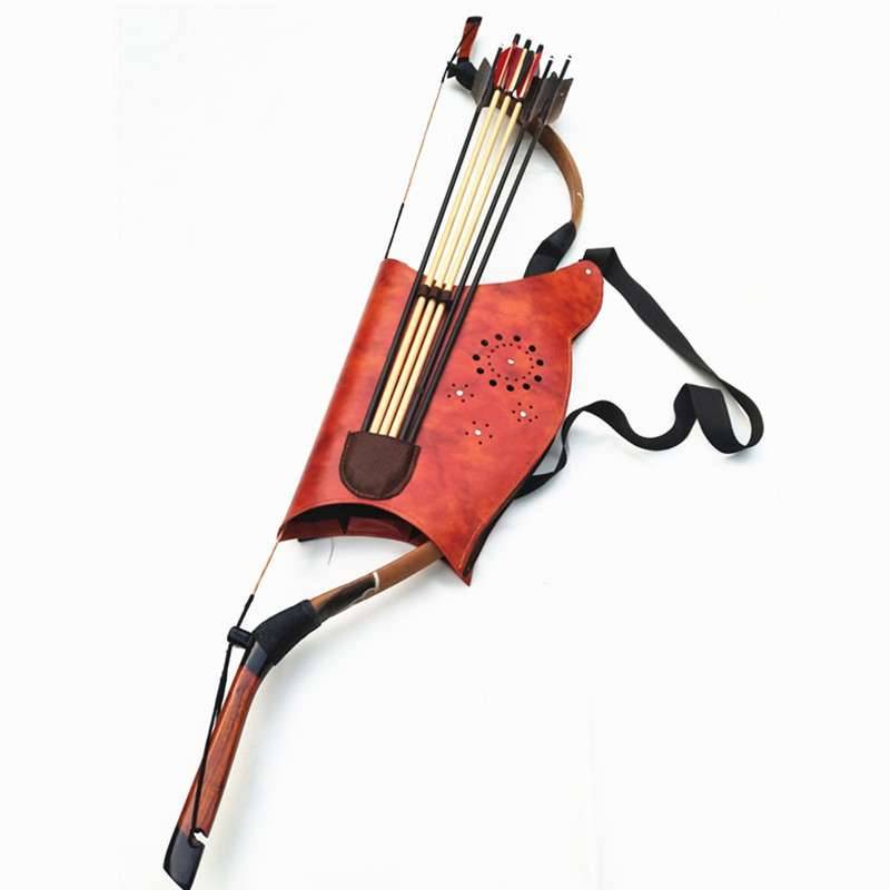 Traditional bows and arrows ancient ancient imitation children's bow, arrow toy film and television road outdoor shooting novice adult Mongolian archery
