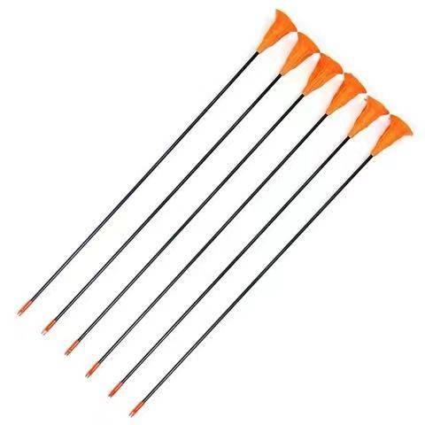 Children's suction arrows 5 installed youth bows, arrows, arrow targets glass fiber rod arrow outdoor game toys