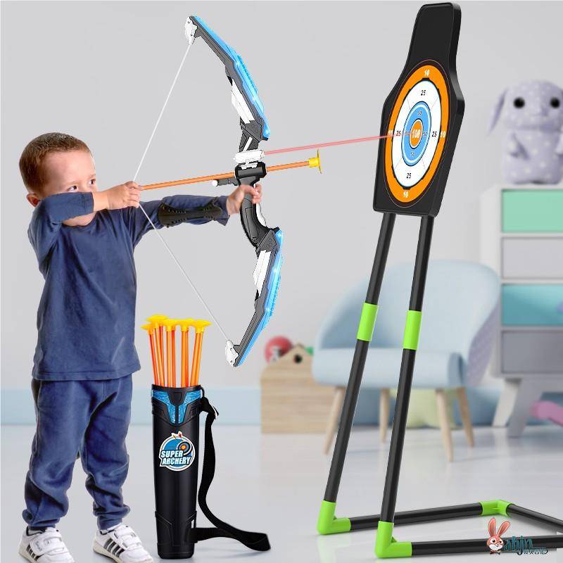 Bow Arrow Children's Toys Fit outdoor shooting boys suit professional slingshot sports props throwing pot children