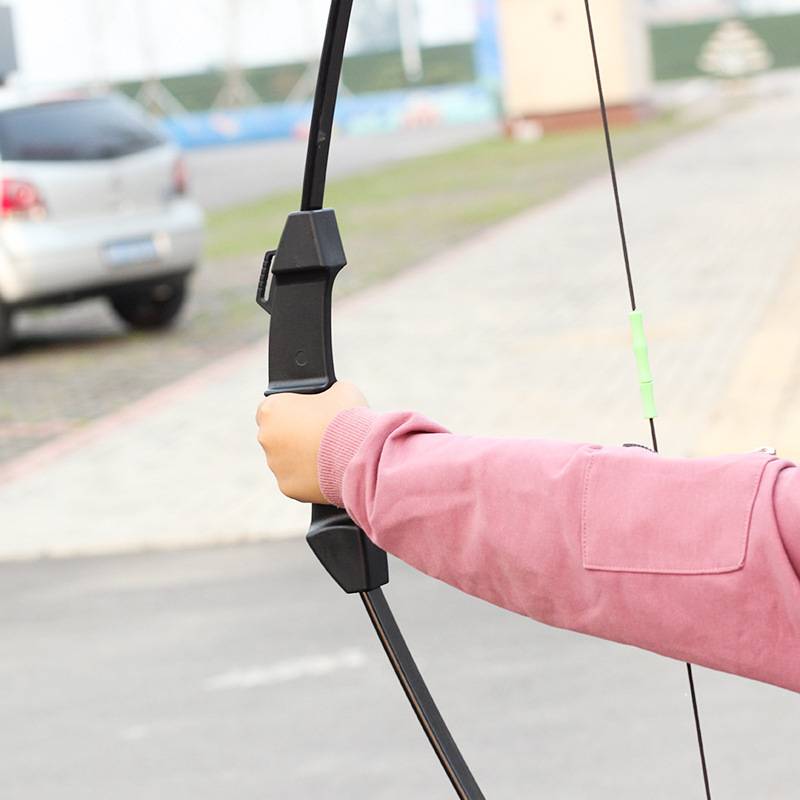 Children's straight pull bow set game bow and arrow toy parent -child shooting shooting game bow and arrow straight pull bow children bow and arrow