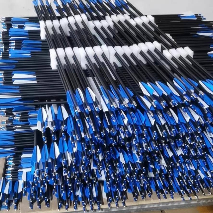 New archery sports equipment bow and arrow mixed carbon arrow can be changed to compound anti -curved bow and arrow only