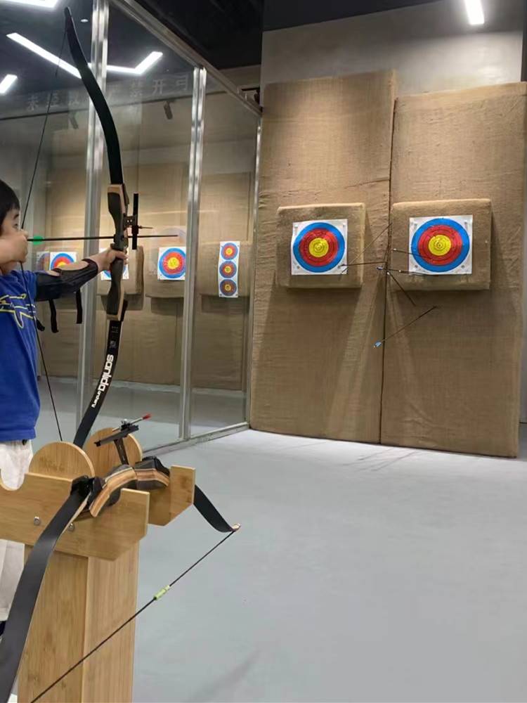 Professional children's bow and arrow shooting archery sports competition training competitive anti -curved entry arrow alloy set