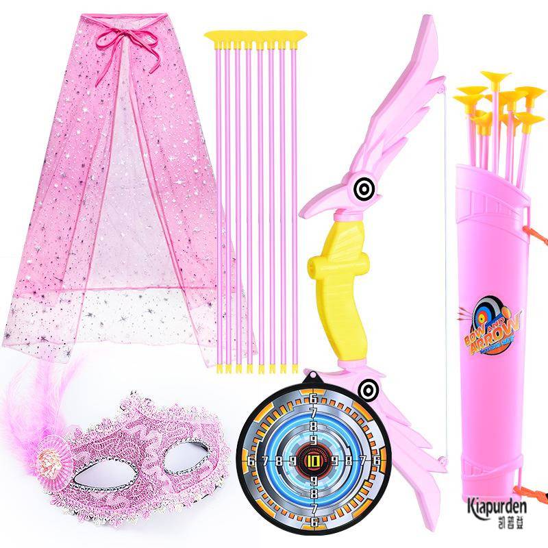 Bingxue Qiyuan Children's Bow, Arrow toy Arrow Arrow Target target shooting indoor outdoor leisure toys festival gift