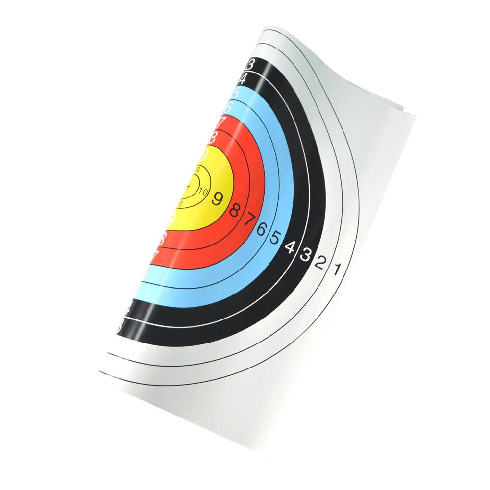 Bow and arrow target paper outdoor shooting standard competition professional full -ring arrow target paper target nails 401 glue