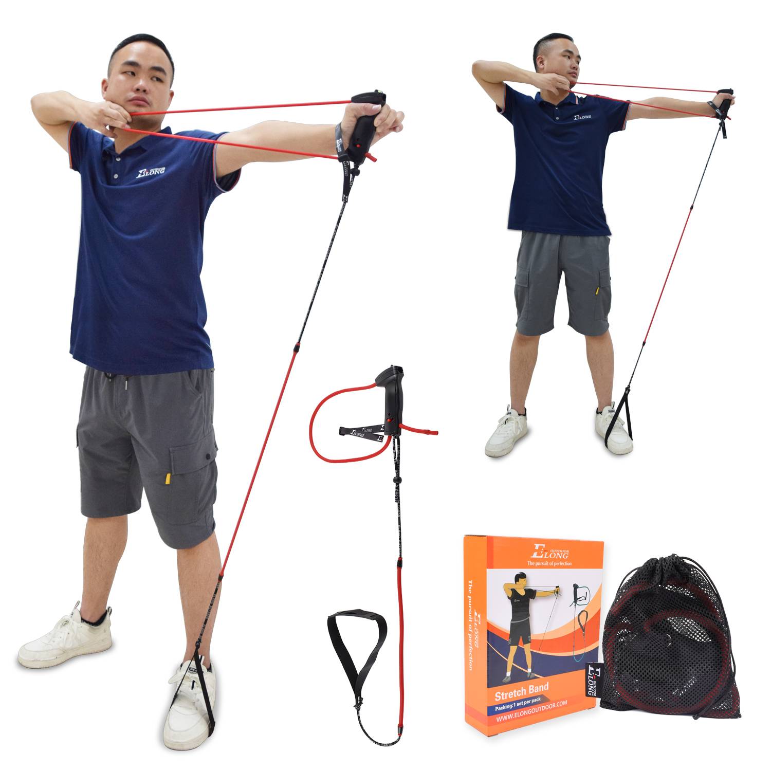 Bow and arrow training device reflection bow composite professional archery open bow tensor Elong arm force posture simulation equipment