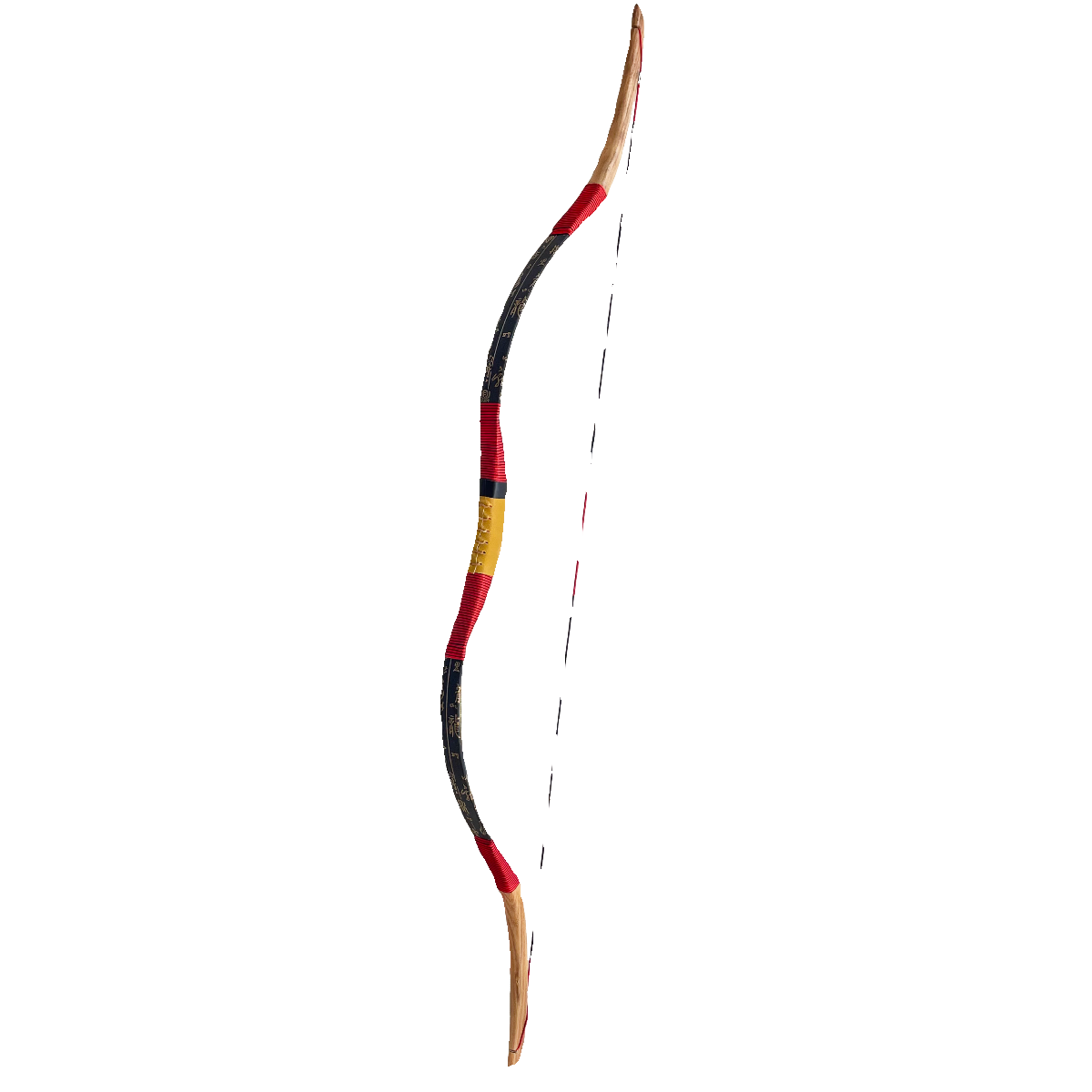 Traditional bow and arrow Han long shoots Suzaku anti -curved bow competition competitive entertainment ground arched arrow shooting sports antique bow and arrow