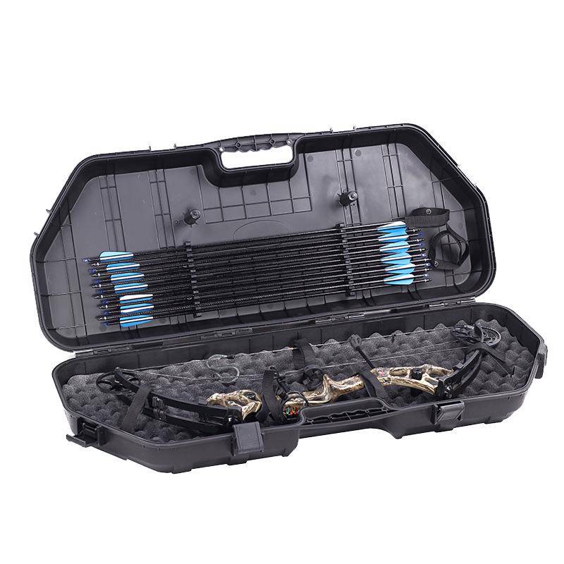 Factory spot composite pulley bow and arrow storage box outdoor shooting gloves composite bow box can be placed in arrows