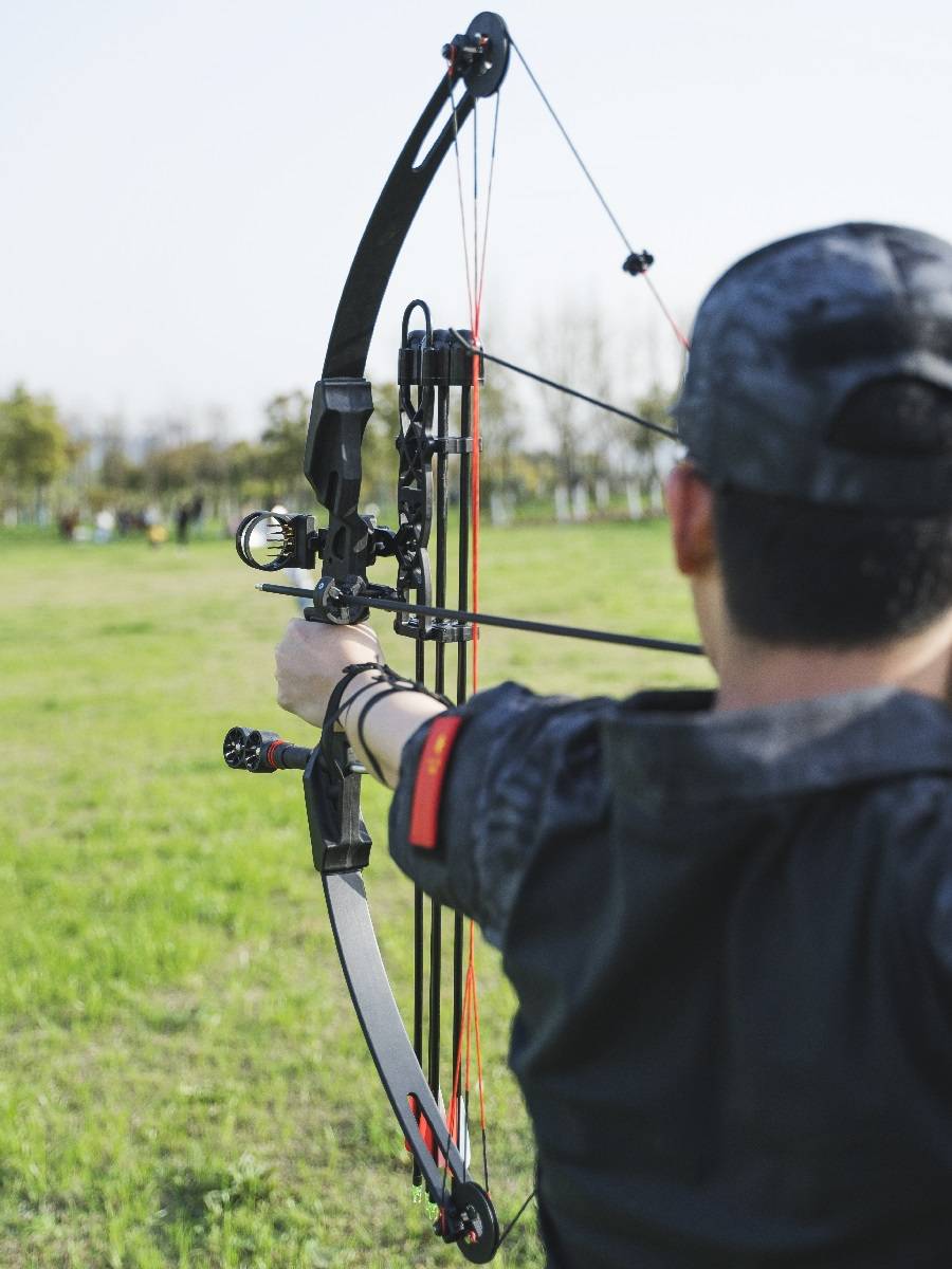 A high-precision sling bow combined with arrow-shooting, adult repulsive bow-shooting, steel-balled bow suit