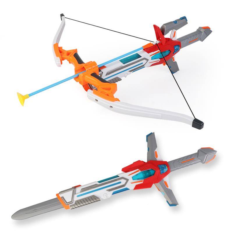 2024 New Children's Bow Blasting Toys Bowla Bow Caps Entry Cross -archery Cross -Crossbone Suction House Gun