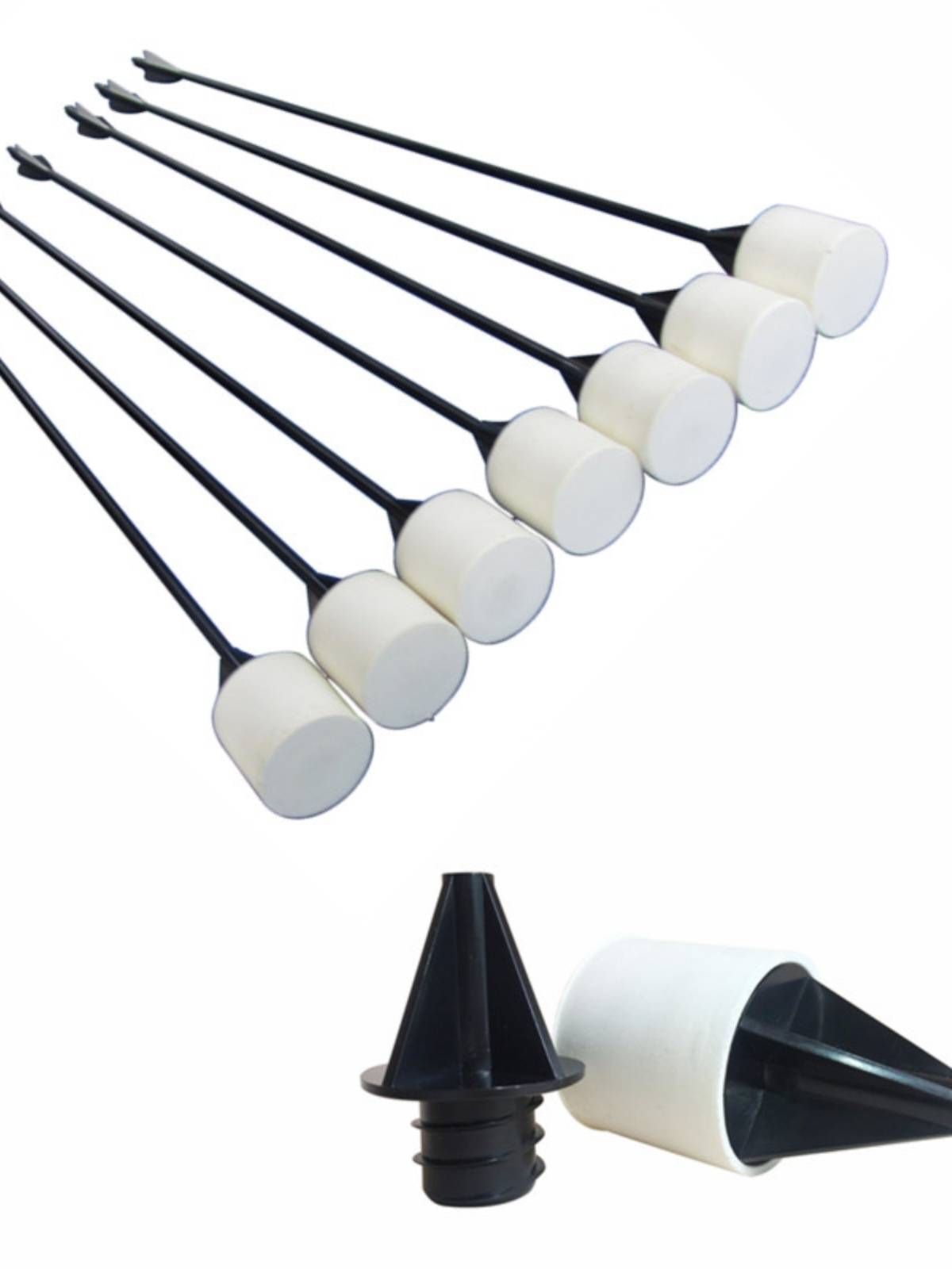 CS offensive and defensive sponge arrow children's outdoor arrow can replace arrow parent -child entertainment bow and arrow shooting battle equipment