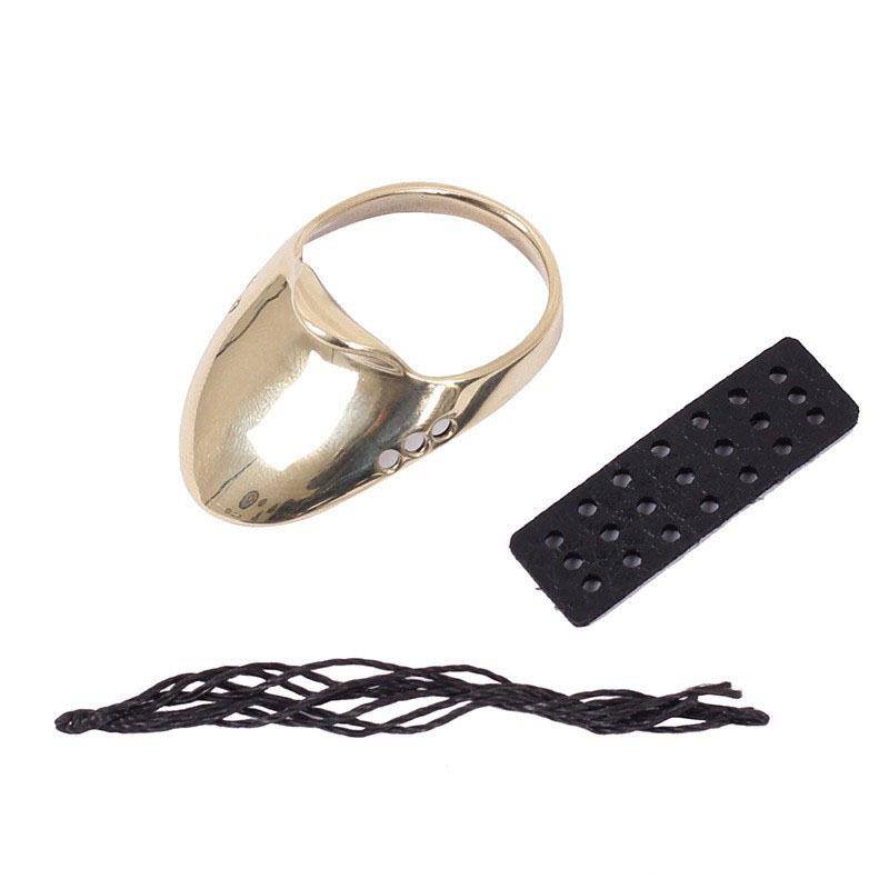 Archery Bronze Fingers Finger Traditional Revitalized Bow Arrow Archery Equipment Multi -Speed Mongolian Finger Finger Spot