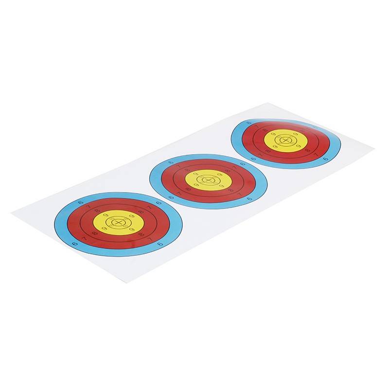 Composite anti -curved bow shooting arrows, two -united three -united 120 80 semi -ring 40 full -ring target paper target bow and arrow target ring
