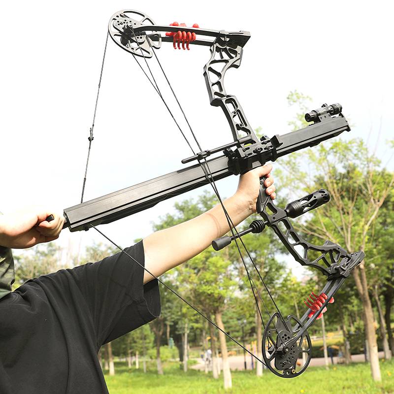 Fire Bow Tablet Outdoor Arrow Competition Revolutionary Bow Composite Bow Complex 6 Langles Arrow Film Archery Assistant