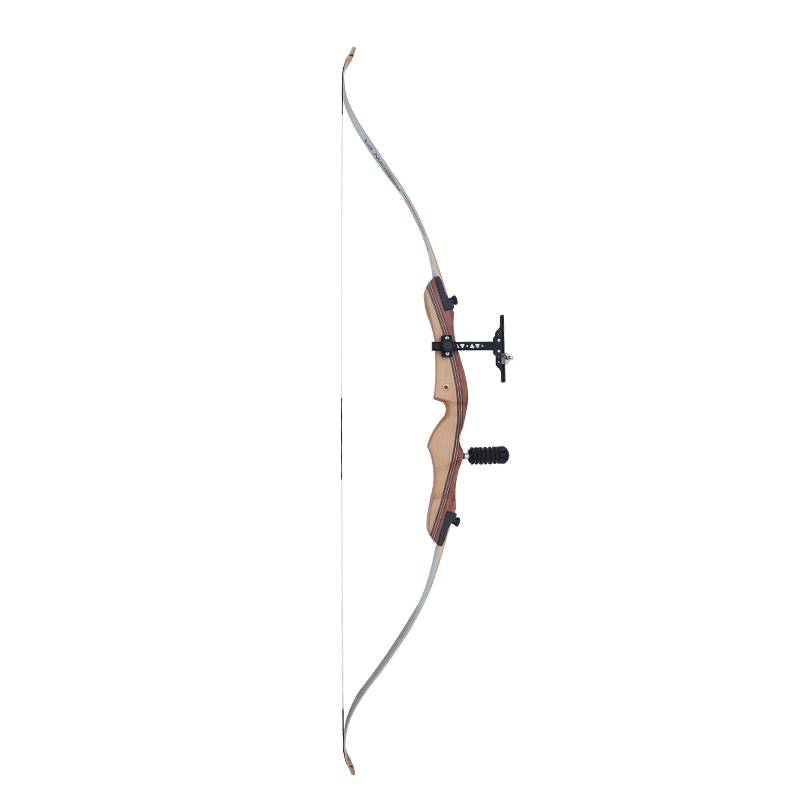 Athletic counter -curved bow and arrow set solid wood white film novice entry professional arrow hall practice training training bow shooting arrow shooting