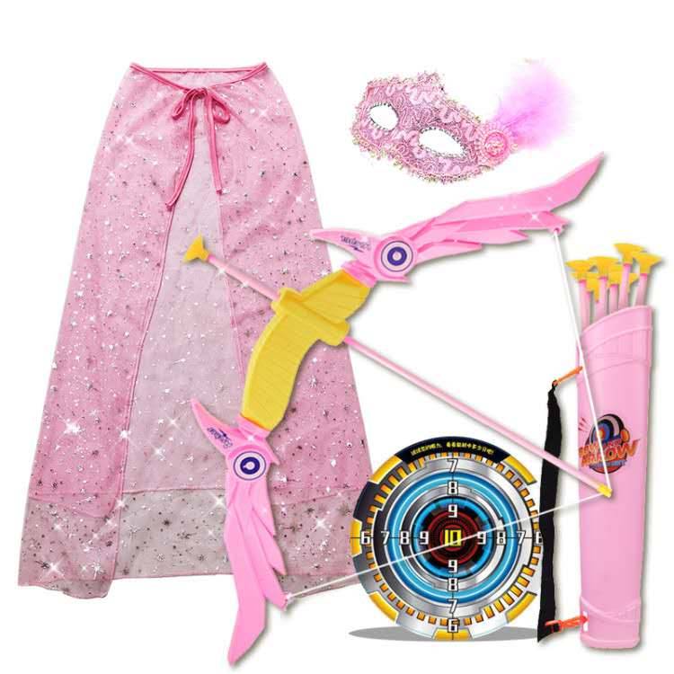 Children's archery toy bow and arrow princess wind covers shooting room boys and girls sports suction cup toy gifts