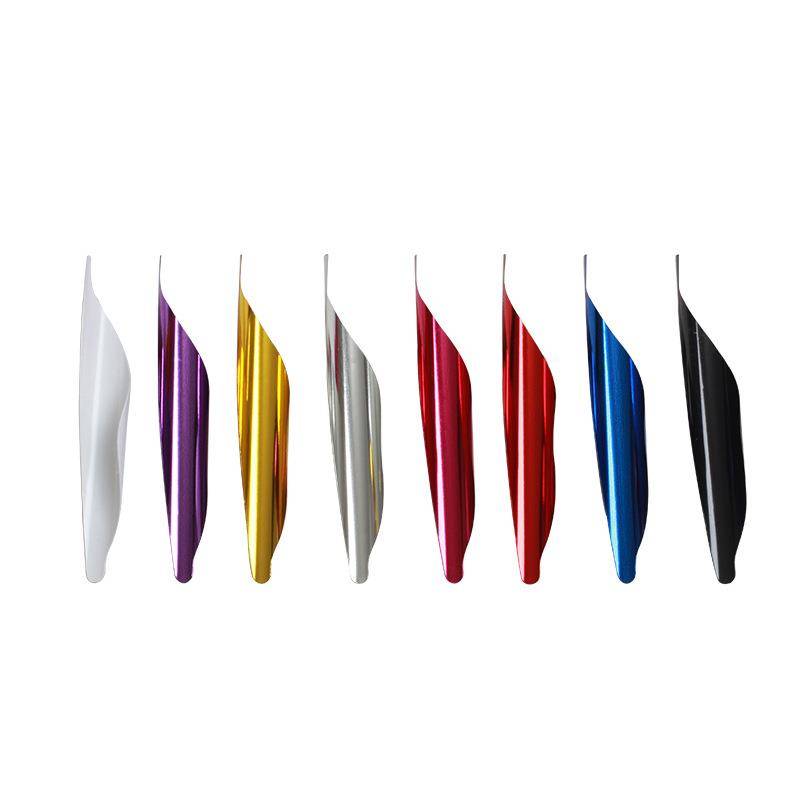 Spot anti -curved bow right spiral feather 50 tablets/box arrow shooting accessories multiple color plastic arrow feathers