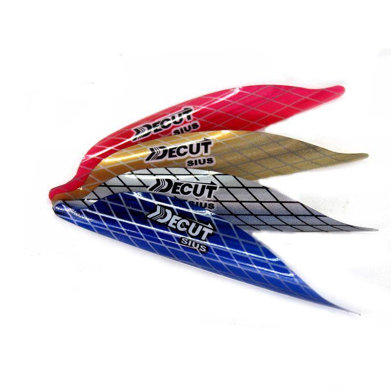 Rotary feathers spiral feather 1.56 -inch anti -curved rotary feathers new rotary feathers arrow carbon arrow aluminum arrows entangled glue
