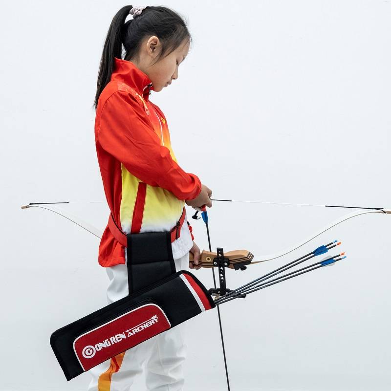 Entry -level children's layer pressure bow arrow shooting sports equipment archery toy set 8+
