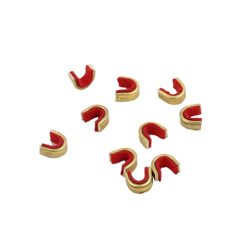 Bow, arrow copper buckle positioning buckle composite bow string D ring beans Piece arrow buckle arrow fixed arrow point buckle position