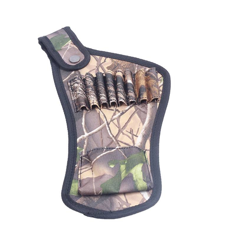 Bow, arrow, outdoor mini -arrow bag portable traditional bow waist, long arrow, beautiful hunting anti -curved camouflage arrow bag