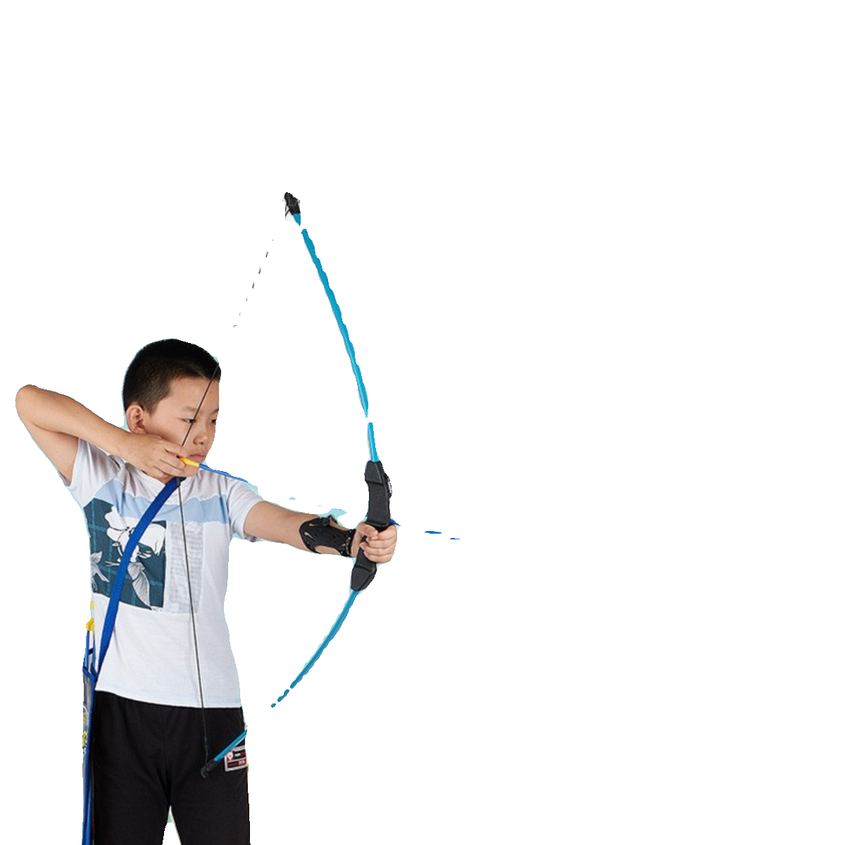 Children's toy bow and arrow professional anti-curved traditional set of adult game props shooting arrow suction cups 4-16 years old