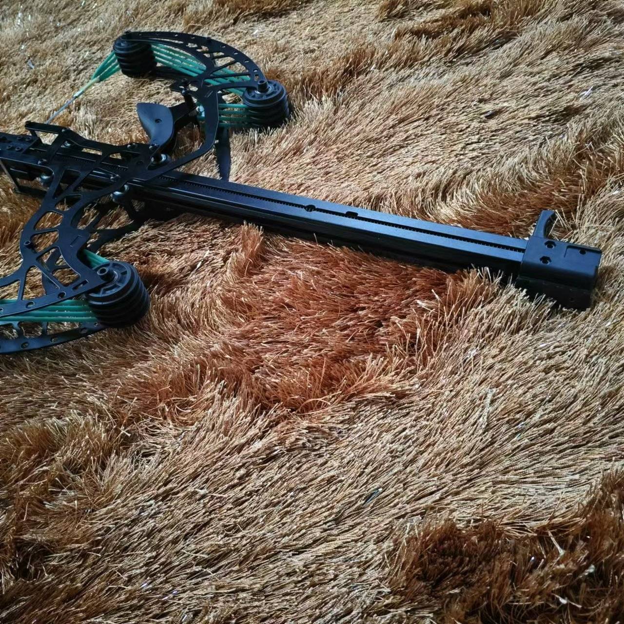 New steel bead composite bow competitive adult Xiangyun Weilong second -generation dual -use pulley outdoor archery bow
