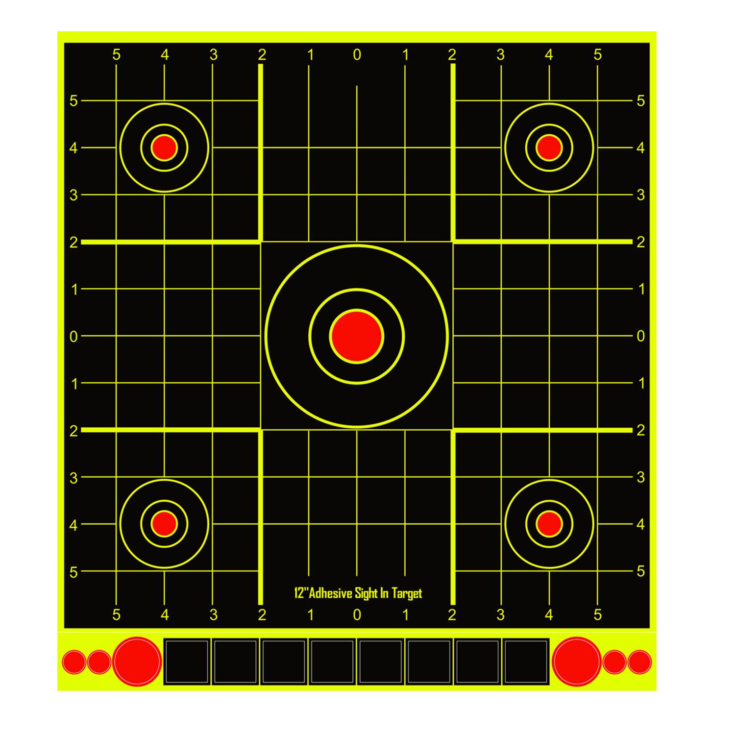 splash target paper sticker 12 x 13 inches slingshot target target sticker