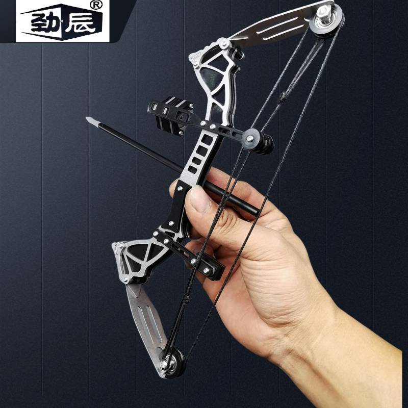 The mini long axle composite arrows, the micro-bow and glide bows, were fired and fired in both directions